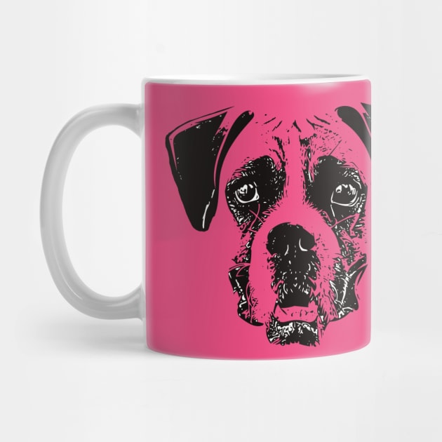 Boxer Dog - Boxer Christmas Gifts by DoggyStyles